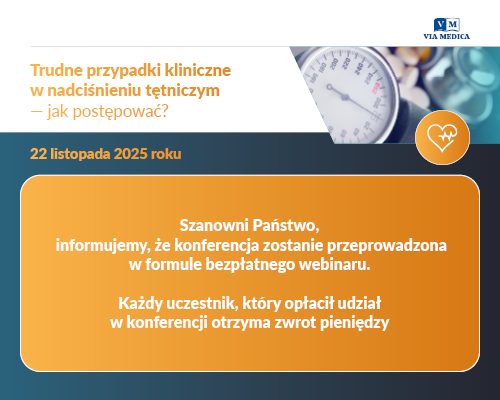 Konferencja zostanie przeprowadzona w formule bezpłatnego webinaru